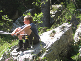 Family activity holiday in Italy