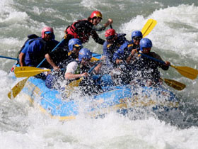 Himalayas whitewater rafting & trekking holiday