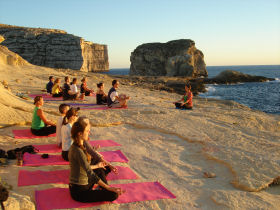 Yoga holiday in Malta by Responsible Travel