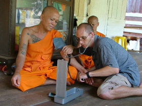 Healthcare volunteering in Thailand