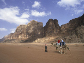 Wadi Rum camel ride