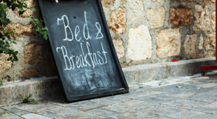 bed and breakfast accommodation