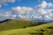 Wind farm in Italy