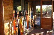 Didgeridoo collection, Eco lodge retreat in Queensland