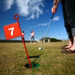 Putting green, Holiday Cottages in Fife, Scotland