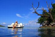 Pedal boat, Luxury villas in the Seychelles