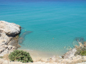 Small beaches