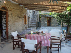Outside sitting area