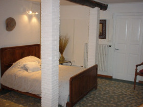 Ibex gite bedroom/living room