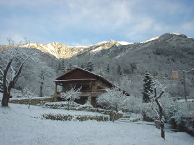 Winter view to the North