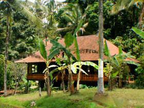 Bali eco bungalows in Indonesia