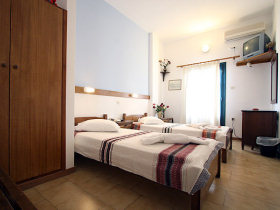 Akrotiri hotel in Santorini, Greece