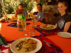 Lake Peten ecolodge accommodation in Guatemala