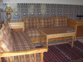 Villa accommodation in the Atlas Mountains, Morocco