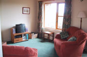 Living room, self catering cottage in Scotland
