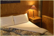 Bedroom, eco-lodge in the Blue Mountains