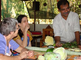 Cooking holiday in Kerala, India