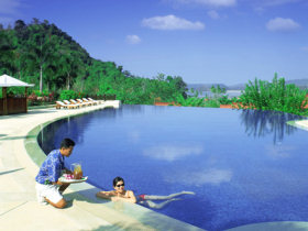 Krabi luxury beach resort in Thailand
