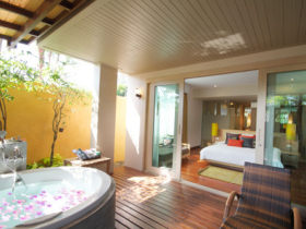 Krabi luxury beach resort in Thailand