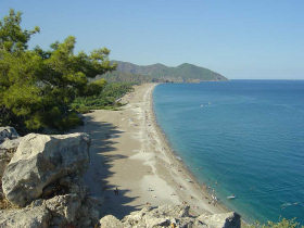 Boutique hotel in Cirali beach, Turkey