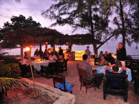 Central Andros Island beach resort, Bahamas