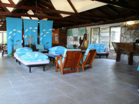 Central Andros Island beach resort, Bahamas