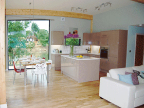 Yorkshire Dales eco-lodge accommodation, Brompton Lakes 