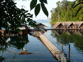 Tree house jungle activity holidays in Thailand