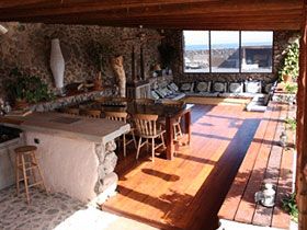 Yurt holiday accommodation in Lanzarote, Canary Islands