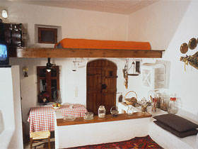 Traditional stone house accommodation in Crete