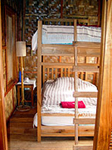 Backpackers in Luang Namtha, Laos - family room