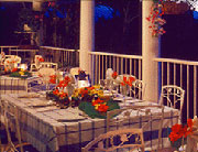 Weddings in Jamaica - dining terrace