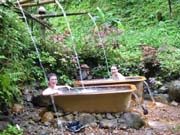Dominica ecolodge holiday, hot tubs