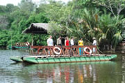 River transport, Negombo Beach hotel, Sri Lanka