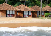 Beach front, Negombo beach hotel in Sri Lanka