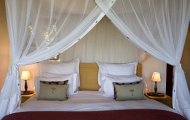 Bedroom, Luxury lodge in South Africa