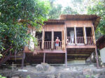 Chalet at Malaysia beach resort, Tioman Island