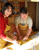 Cooking at Italy accommodation