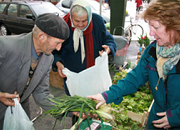 Local markets near Italy accommodation