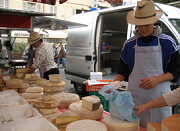 Local cheese maker near Italy accommodation