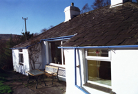Terrace at Snowdonia self catering accommodation