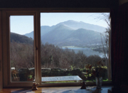 View from Snowdonia self catering accommodation