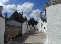 Traditional houses near yoga retreat in Italy