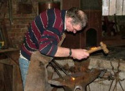 On site blacksmith and gallery at North Downs B&B in Kent