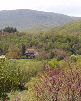 Epirus hotel and surrounding countryside