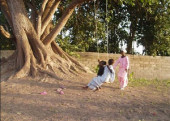 Kids corner at Gambia guesthouse
