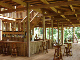 Bar at Amazon eco lodge, Tambopata