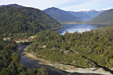 Scenery near Lake Moeraki lodge, New Zealand