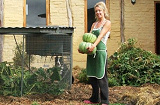 Kitchen garden at Great Ocean Road eco lodge