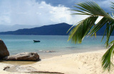 Beach near Pousada Picinguaba, luxury beach resort in Brazil